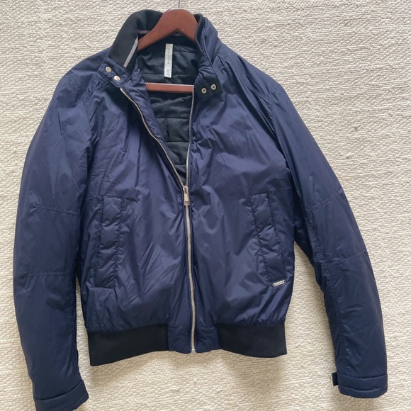 Zara Man Navy Lightweight jacket - Picture 1 of 3